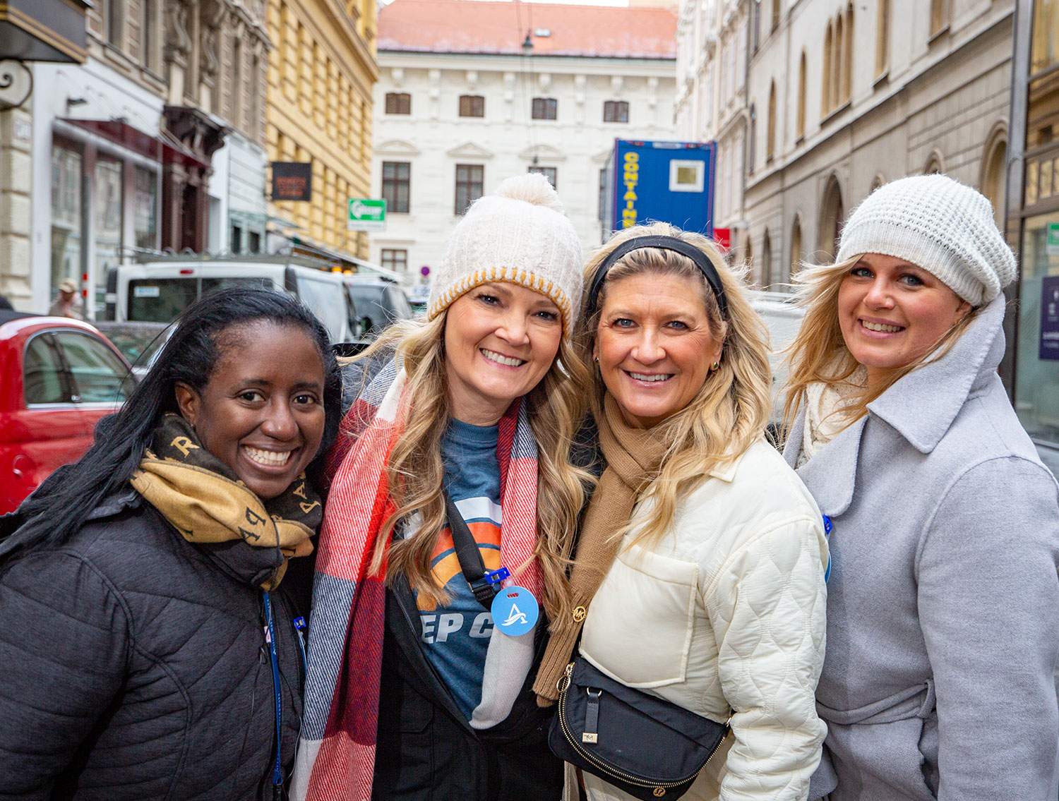 four women Dream Vacations travel advisors